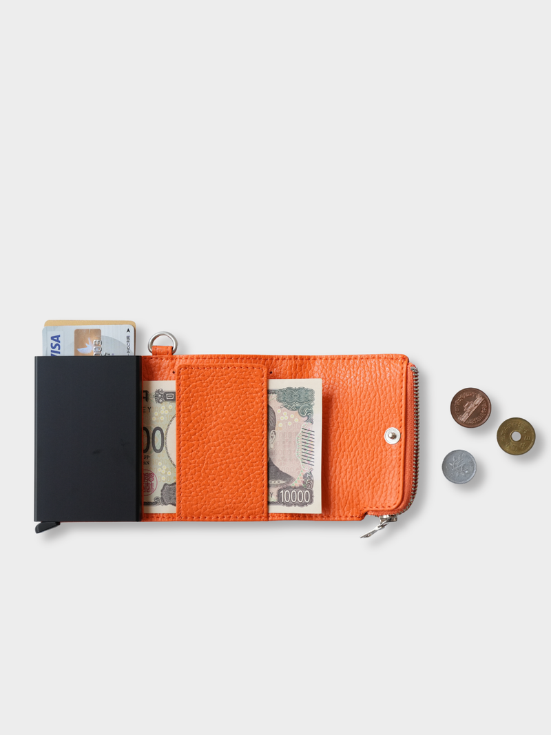 PAYMENT HUNTER WALLET -TF / RFID保護機能付  `ORANGE`