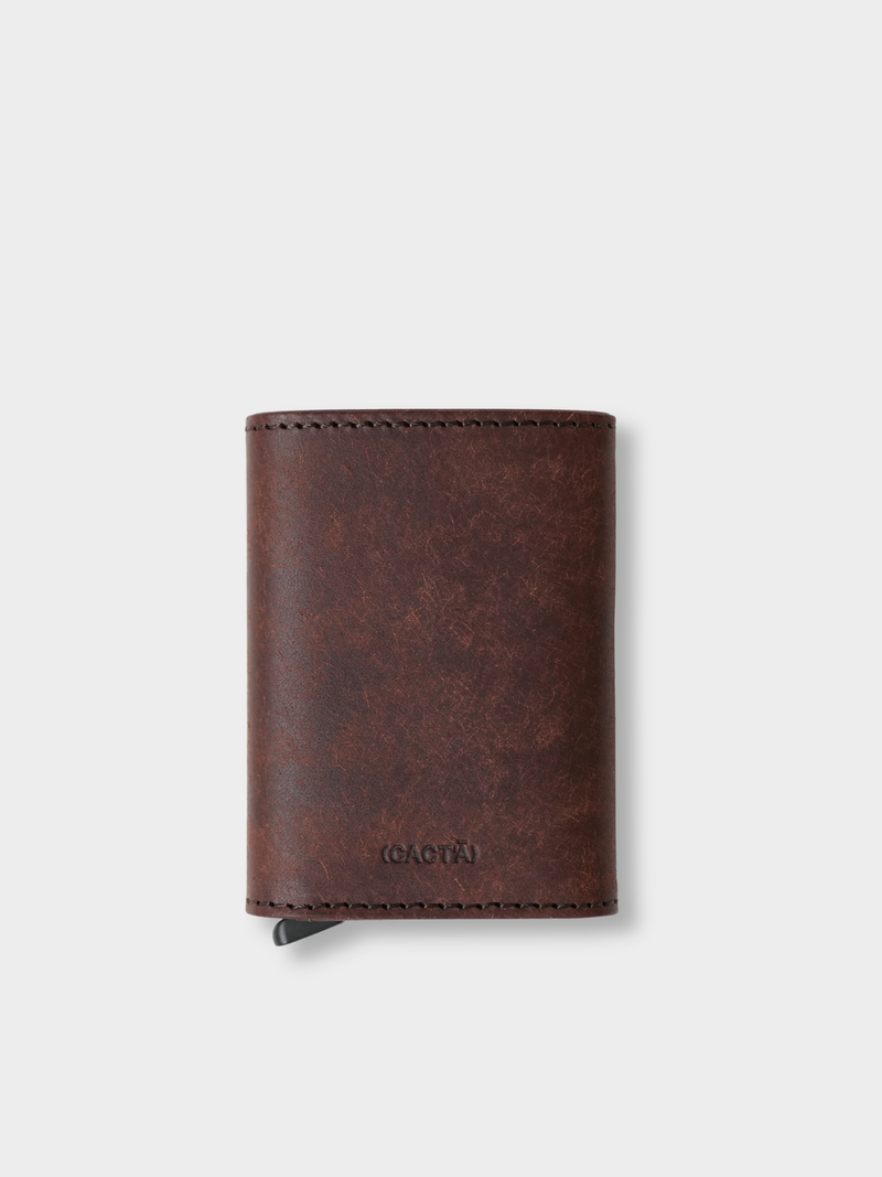 PAYMENT HUNTER WALLET -PB / With RFID Protection `CHOCO`