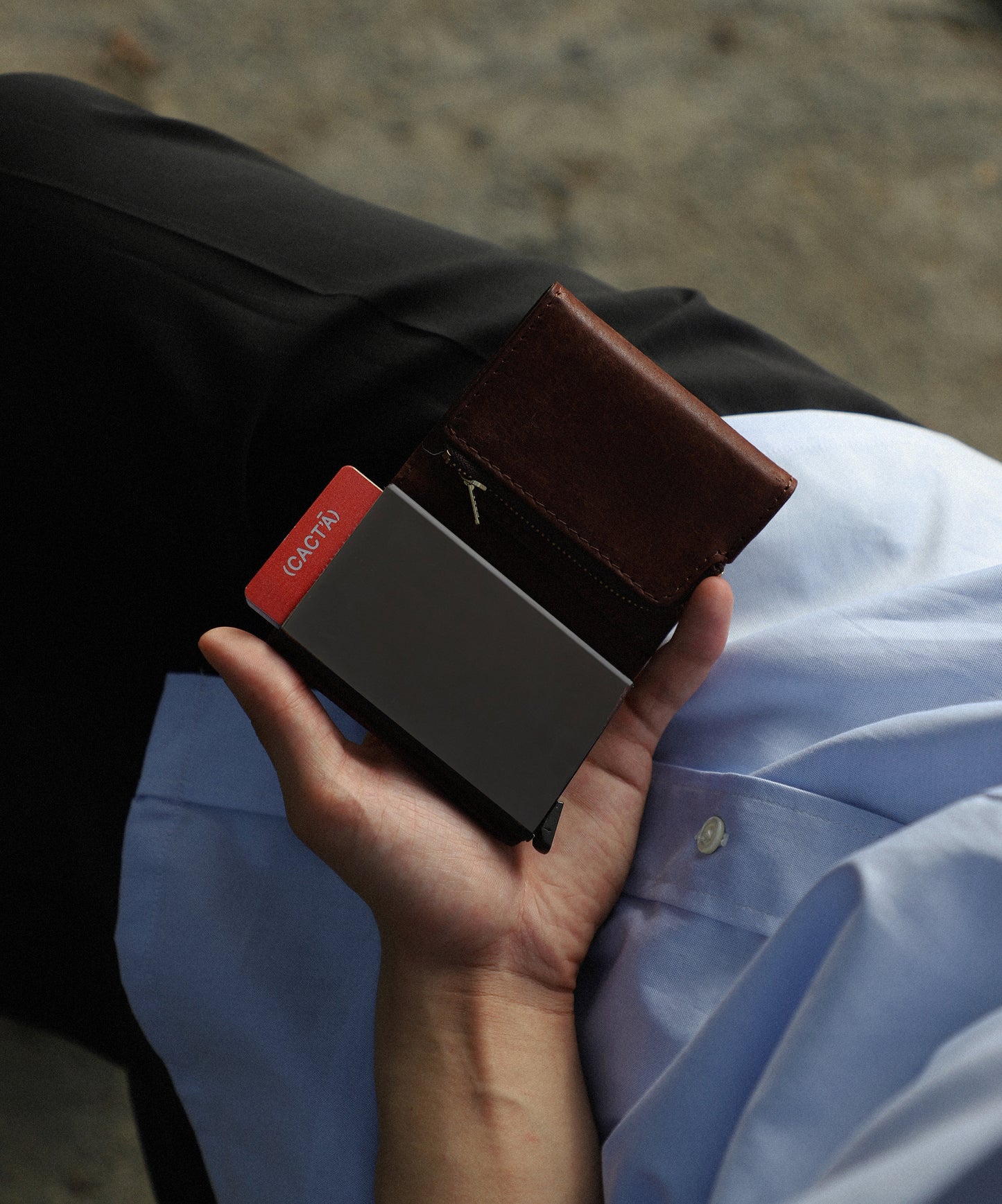 PAYMENT HUNTER WALLET -PB / RFID保護機能付  `CHOCO`