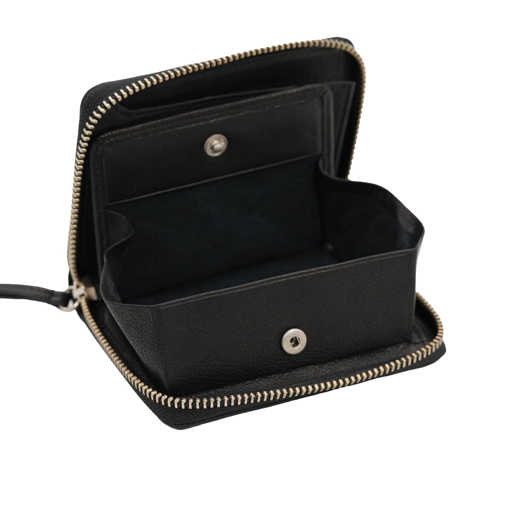 NO.2025　Bubble pit　Round middle wallet