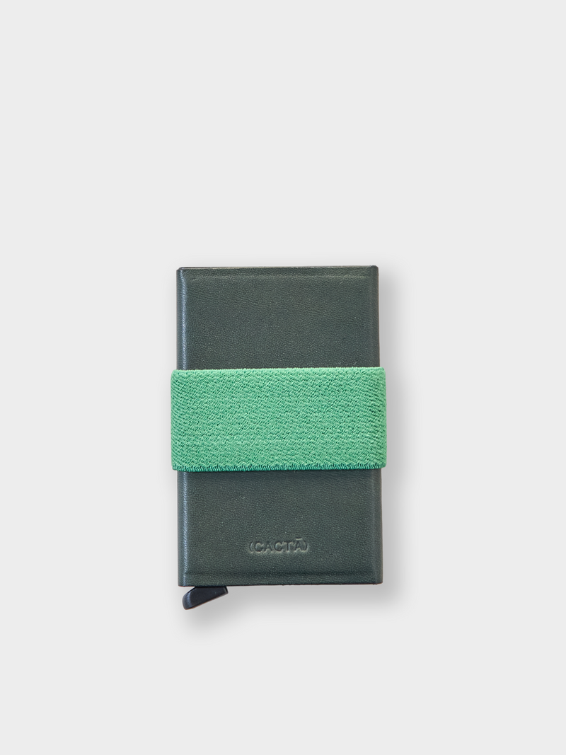 PAYMENT HUNTER WALLET AIR - With EM / RFID protection `GREEN`