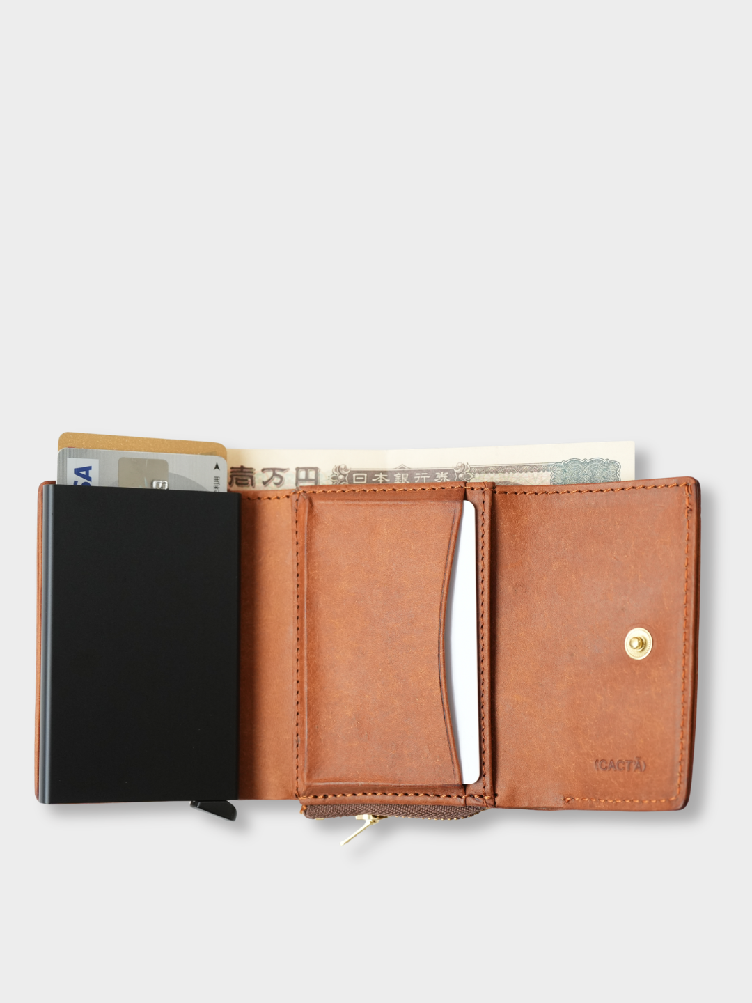 PAYMENT HUNTER WALLET MAX - PB / RFID保護機能付  `CAMEL`
