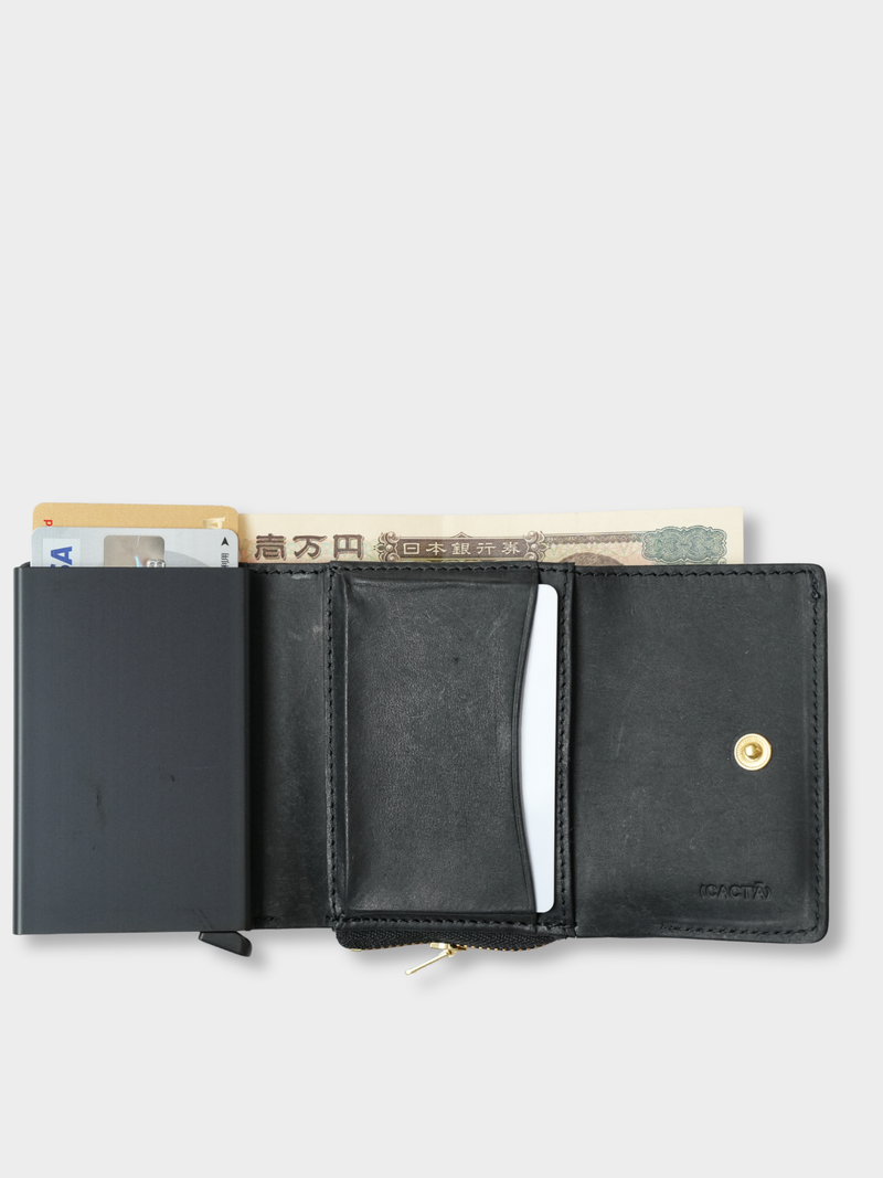 PAYMENT HUNTER WALLET MAX - PB / RFID保護機能付  `BLACK`