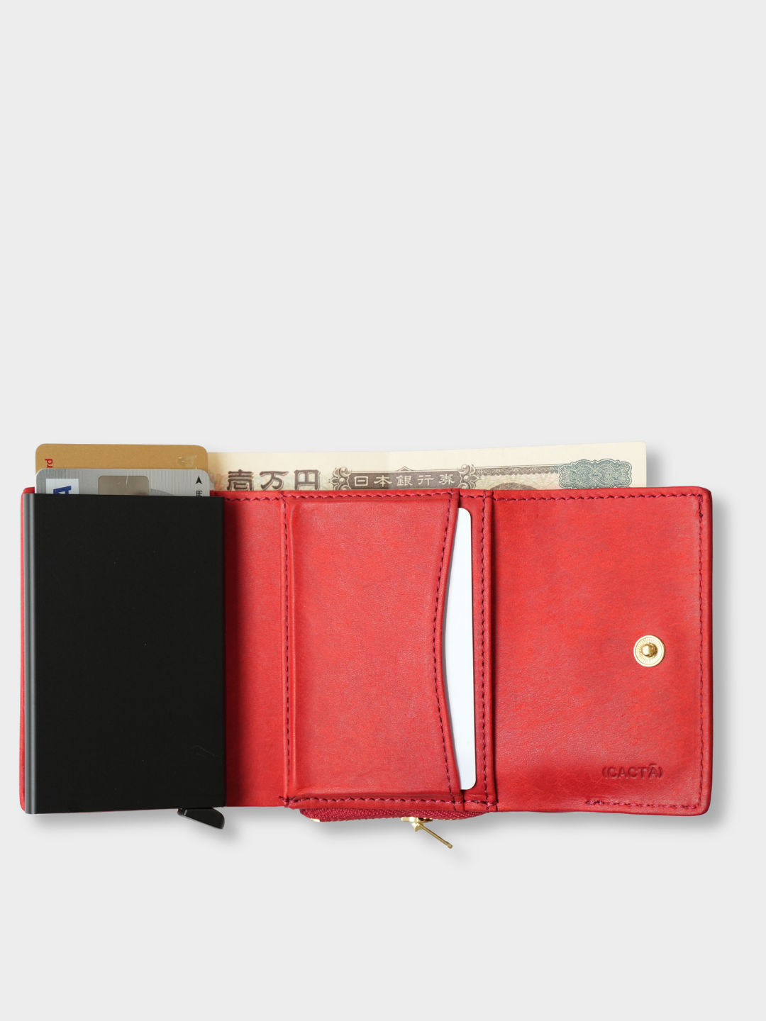 PAYMENT HUNTER WALLET MAX - PB / RFID保護機能付  `RED`