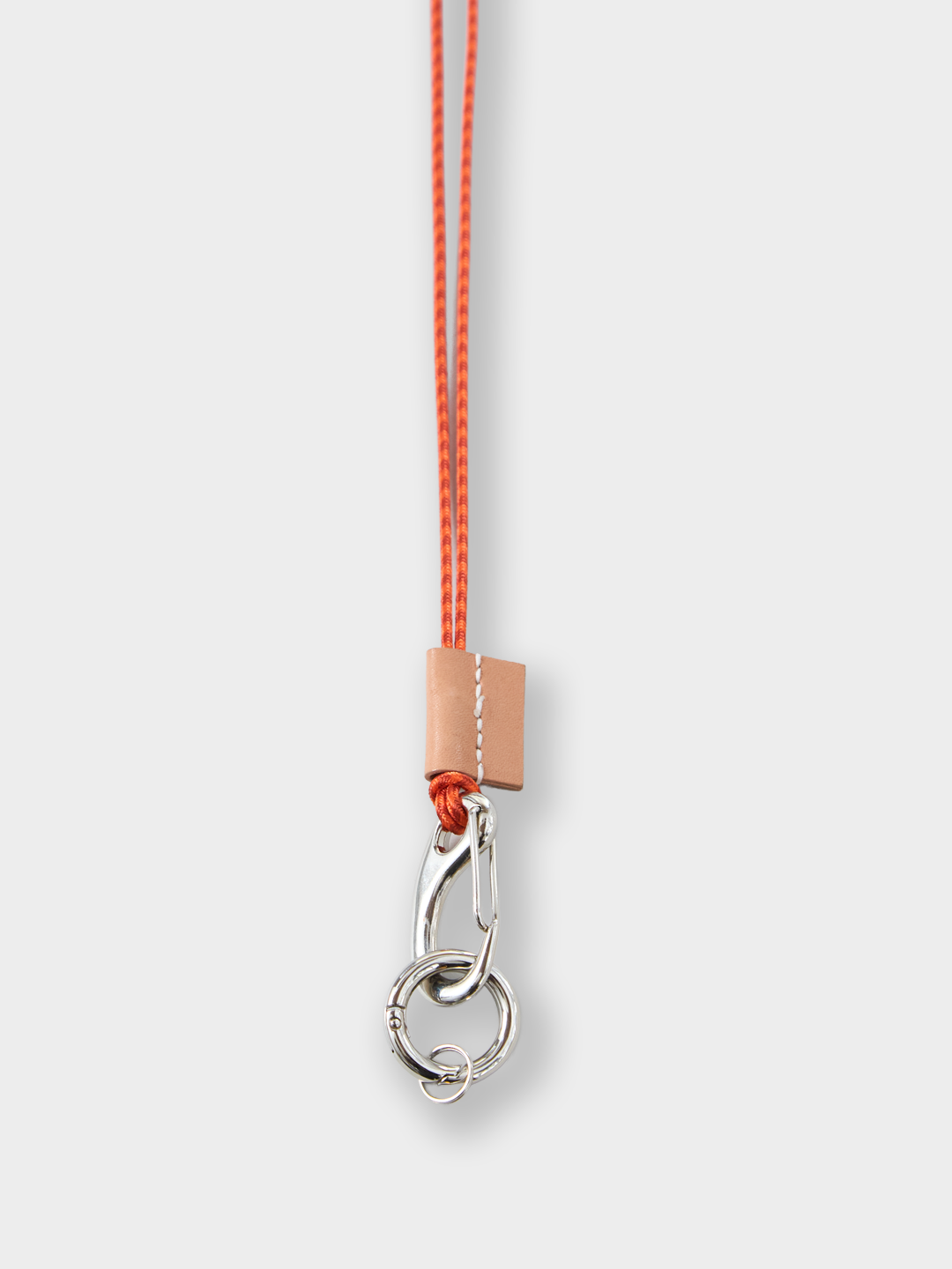 KUMIHIMO / NECK STRAP `ORANGE`
