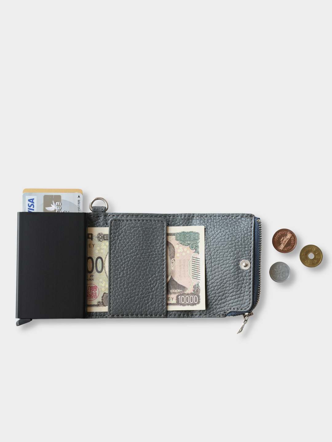 PAYMENT HUNTER WALLET -TF / RFID保護機能付  `GRAY`