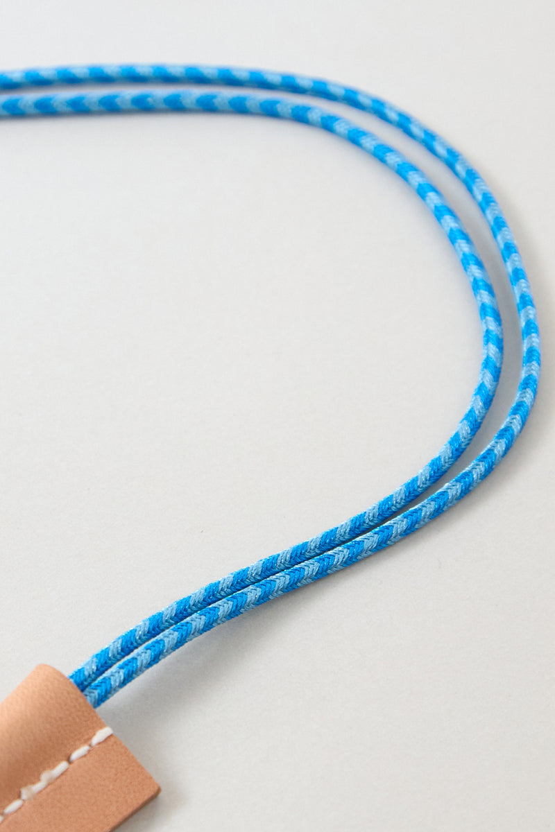 KUMIHIMO / NECK STRAP `BLUE`